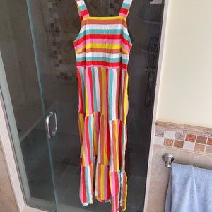 Multi-Colored Maxi Summer Dress